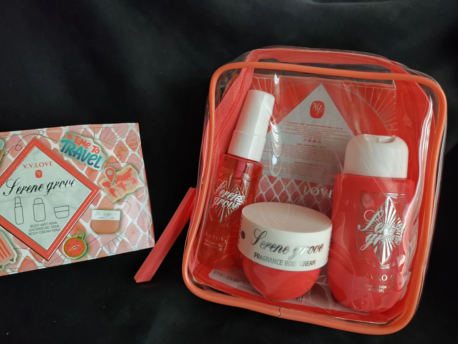Trousse de voyage 3 pièces V.V.Love 